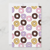 Invitation tu ne veux pas rater cette fête d'anniversaire de (Dos)