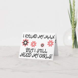 Invitation Tu veux You Be My Bridesmaid ? (flowers)