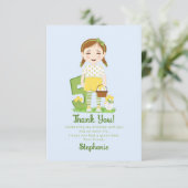Invitation Tulip Anniversaire Merci (Debout devant)