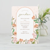 Invitation Tulipe de Printemps (Debout devant)