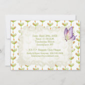 Invitation Tulipes du printemps 2 Brunch Fête des Mères (Dos)