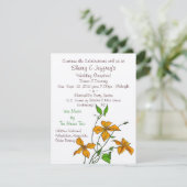 Invitation Tulipes du Tigre (Invitation de Réception Après-Ma (Debout devant)