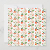 Invitation Tulipes et Daffodils Mariage de printemps (Dos)