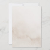 Invitation Tulipes fleurs arc (Dos)