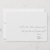 Invitation Tulipes lumineuses et fleurs de verdure Propositio (Dos)