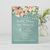 Invitation Tulipes & Roses de printemps | Réception de mariag (Debout devant)