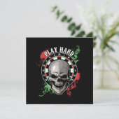 Invitation Tungsten Throwers Dartsmith Dartboard (Debout devant)