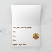 Invitation Turquie Bowl (Intérieur)