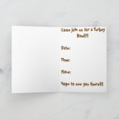 Invitation Turquie Bowl (Intérieur)