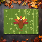 Invitation Turquie mignonne et Citrouille Thanksgiving Annive