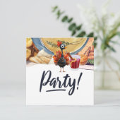 Invitation TURQUIE pour le thème de l'action de grâce (Debout devant)