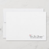invitation turquoise d'anniversaire de Quinceanera (Dos)
