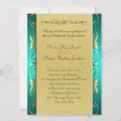 Invitation Turquoise de Grand-Duke Turquoise Jewel (Dos)