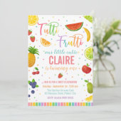 Invitation Tutti Frutti | Fruit Fête Anniversaire (Debout devant)