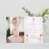 Invitation Tutu Cute Ballet Danseuse Ballerina Anniversaire P (Debout devant)