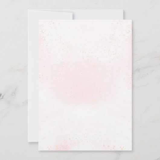 Invitation Tutu Mignon Ballerine Ballet Anniversaire (Dos)