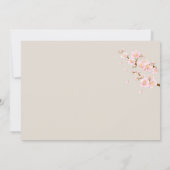 Invitation Tux et robe, la Fête de la mariée du couple de (Dos)