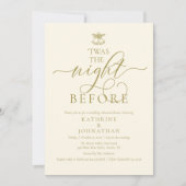 Invitation 'Twas The Night Before Classy Rehearsal Dinner (Devant)