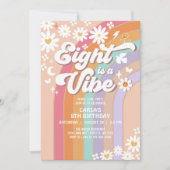 Invitation Twelve est un Vibe Rainbow 12ème anniversaire Supe (Devant)