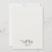 Invitation Twin Birdies (Dos)