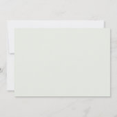 Invitation Twin Boys Green & Gold Foliage Baby shower (Dos)