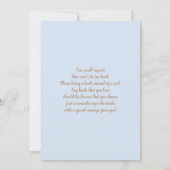 Invitation Twin Boys Teddy bear Rainbow Baby shower (Dos)