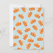 Invitation Twin Little Bun dans le baby shower du four (Dos)