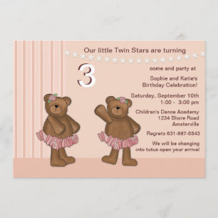 Invitation Twin Stars