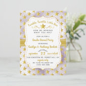 Invitation Twink, Twinkle Little Star Fête de révélation de g (Debout devant)