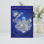 Invitation Twinkle Angel (Debout devant)