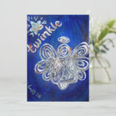 Invitation Twinkle Angel (Debout devant)