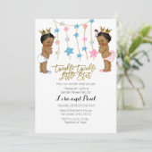 Invitation Twinkle Girl or Boy Genre Reveillez l'invitation (Debout devant)