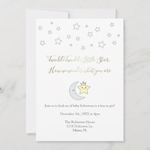 Invitation Twinkle Little Star