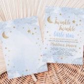 Invitation Twinkle Little Star Baby Shower