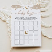 Invitation Twinkle Little Star Baby shower Bingo Jeu