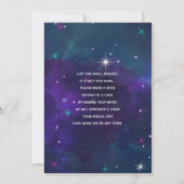 Invitation Twinkle Little Star Baby shower Invitation, Galaxy (Dos)