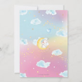 Invitation Twinkle Little Star Elephant Baby Sprinkle Girl (Dos)