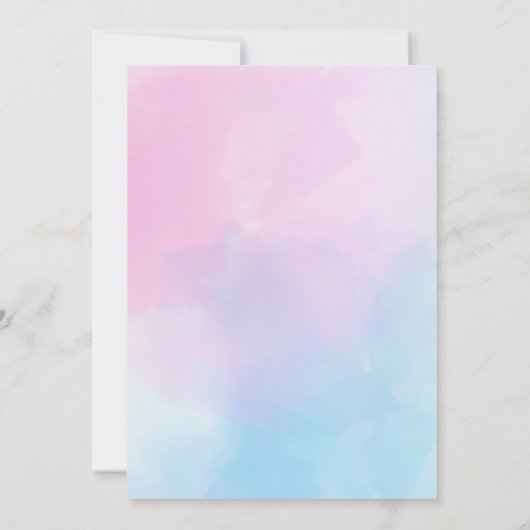 Invitation Twinkle Little Star Genre Révéler Lune Bijou migno (Dos)