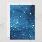 Invitation Twinkle Little Star Genre Révéler Rustique Kawaii (Dos)