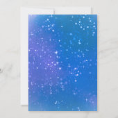 Invitation Twinkle Little Star Genre Révéler Starry Bunny (Dos)