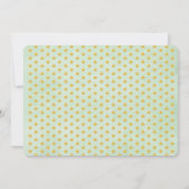 Invitation Twinkle Little Star Green Elephant Baby shower (Dos)