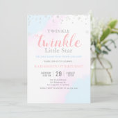 Invitation Twinkle Little Star Neutral Girl & Boy Anniversair (Debout devant)