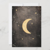 Invitation Twinkle petite étoile sexe neutre bébé douche (Dos)