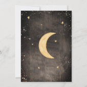 Invitation Twinkle petite étoile sexe neutre bébé douche (Dos)