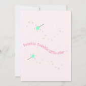 Invitation Twinkle scintille petite étoile Meet & Greet Nouve (Dos)