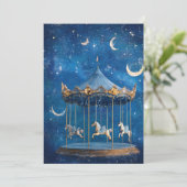 Invitation Twinkle Sprinkle | Magie de lune (Debout devant)