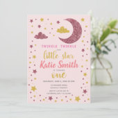 Invitation Twinkle Twinkle Little Star (Debout devant)