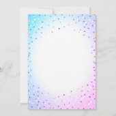 Invitation Twinkle Twinkle Little Star 1er anniversaire (Dos)