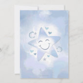 Invitation Twinkle Twinkle Little Star Anniversaire magique (Dos)