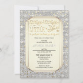 Invitation Twinkle Twinkle Little Star Baby shower (Devant)